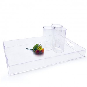 Acrylic serving tray