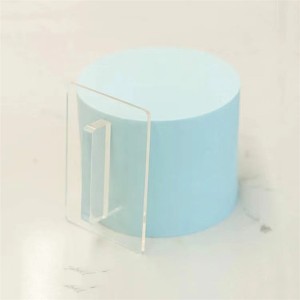Custom wedding decorations molds bases tools stand circle Round Cake Board discs Clear Acrylic Disc for Cakes