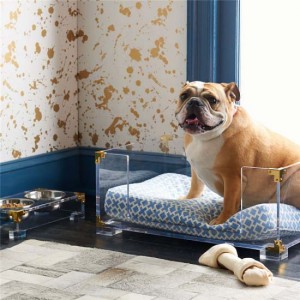 Acrylic pet bed