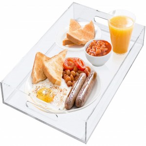 Acrylic serving tray