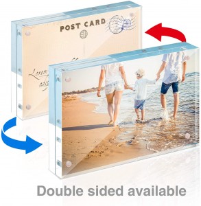 Acrylic photo frame