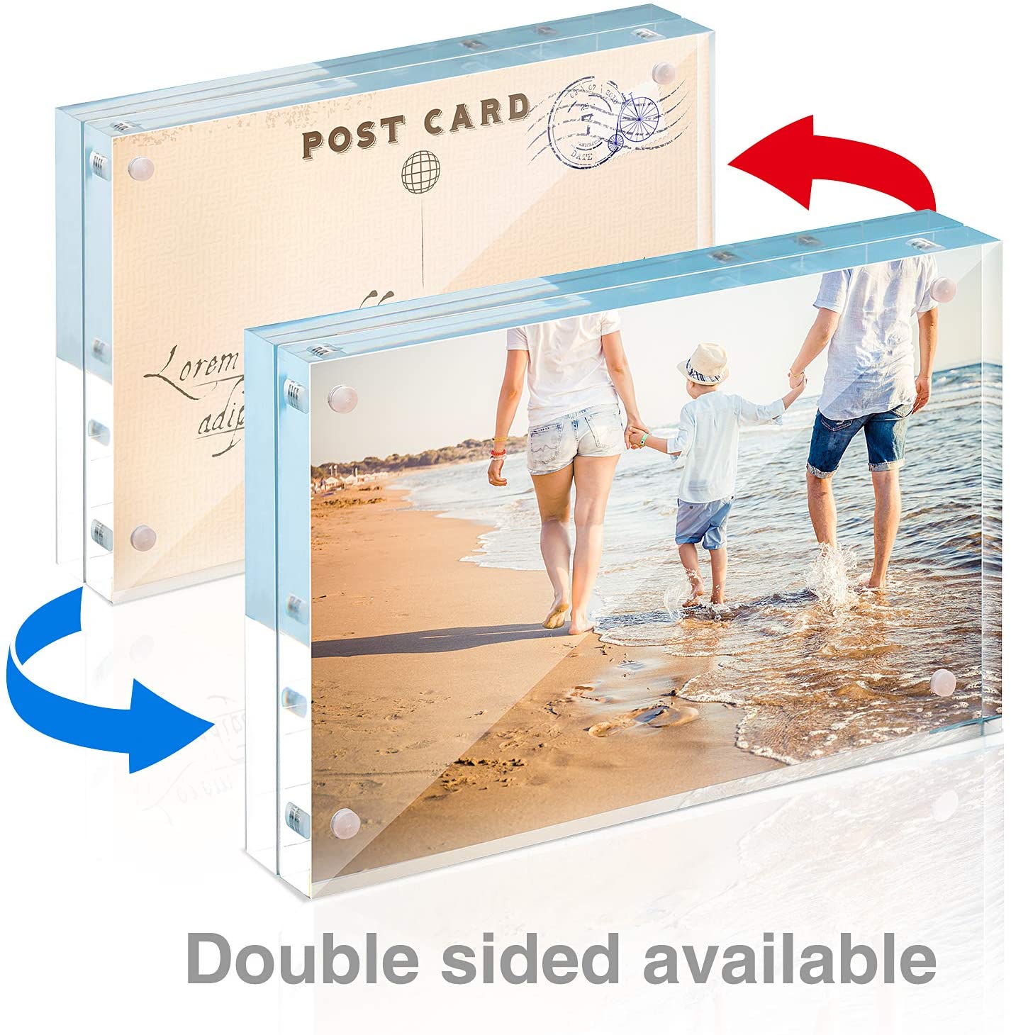 Acrylic picture frames have become increasingly popular in recent years as they offer a sleek and modern alternative to traditional wooden or metal frames
