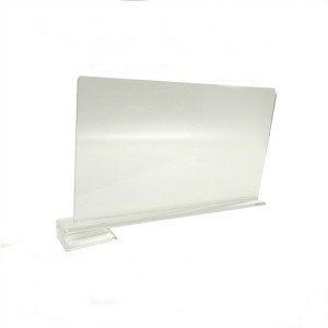 Clear Acrylic Shelf Dividers Closets Shelf Closet Separator for Wood Closet