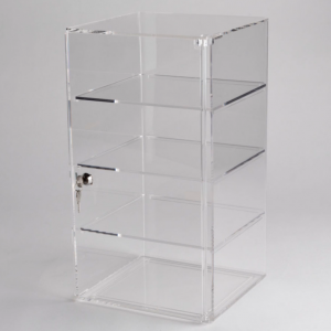 Four Tier Perspex hotwheels Clear toy Doll acrylic display cases