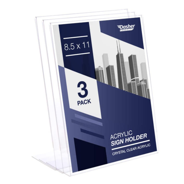 A3 A4 A5   Acrylic Poster Menu Holder Perspex Leaflet Display Stands