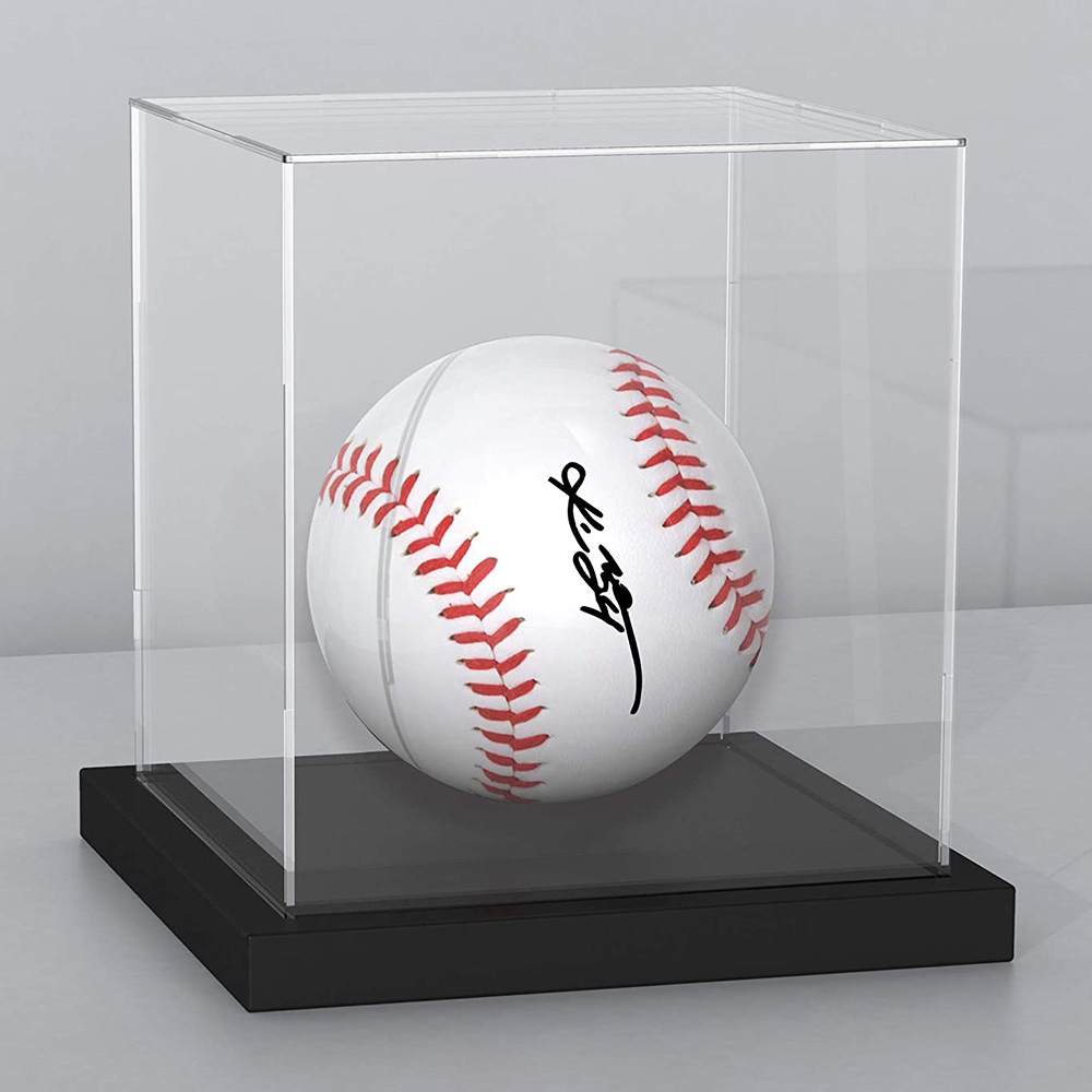 Clear Acrylic Collectibles Showcase Self-Assembly Dustproof Display Case