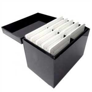 Extension plastic box tweezer eyelashes strips tray storage case Tile display stand rack clear acrylic eyelash organizer holder