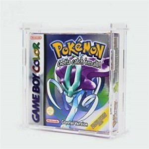 Custom Pokemon ETB Display Case Magnet Lid screw assembly closure Protector case Acrylic Booster Box Display case
