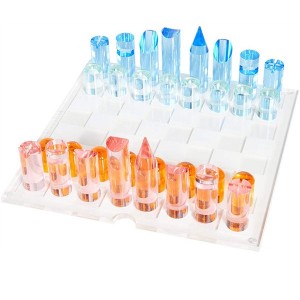 Hot Selling High Quality Professional Acrylic Chess Games Sets Luxury Gift For Kids