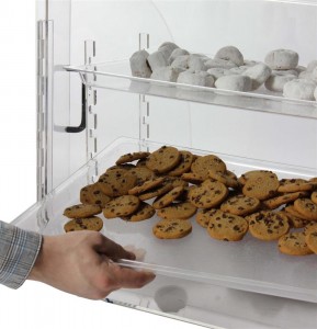 Bakery Cake Store Custom Clear Window Box Acrylic Food Storage Box Bread Cookie Cupcake Doughnut Display Case