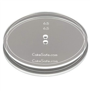 Custom wedding decorations molds bases tools stand circle Round Cake Board discs Clear Acrylic Disc for Cakes