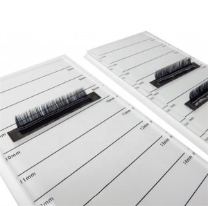 plastic extension box tweezer eyelashes strips tray storage case display stand rack clear acrylic eyelash organizer holder