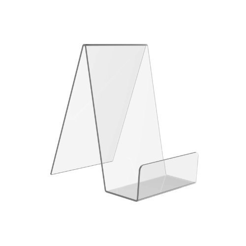 Custom Clear Acrylic Book Holder Album Display Rack Book Display Stand For Retail Display