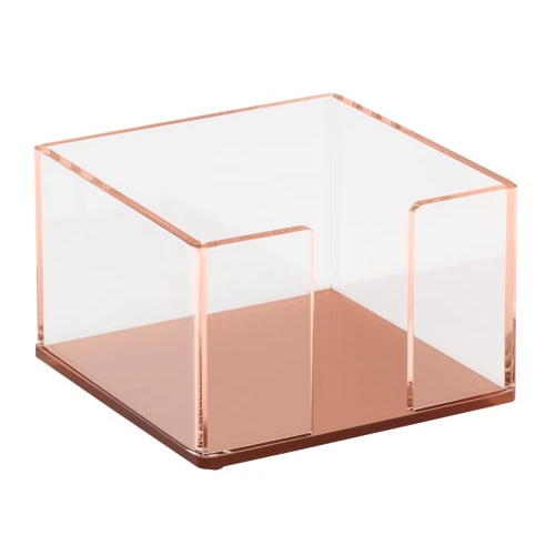 Clear Acrylic Desktop Memo Holder Note Holder Stationery In School Office