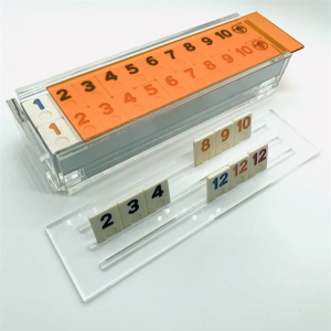 custom higgs sublimation blank tables dominos cases big double six black acrylic domino game set