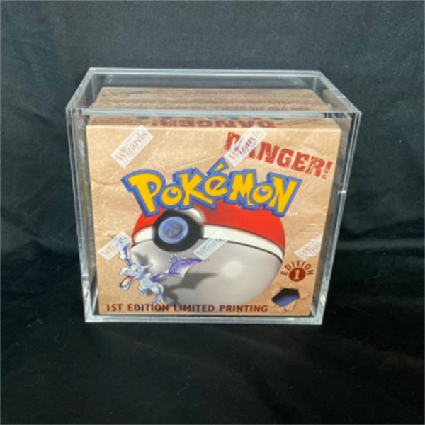 Chine Personnalisé Pokemon ETB Vitrine Aimant Couvercle vis assemblage  fermeture Protecteur cas Acrylique Booster Boîte Vitrine usine et  fabricants