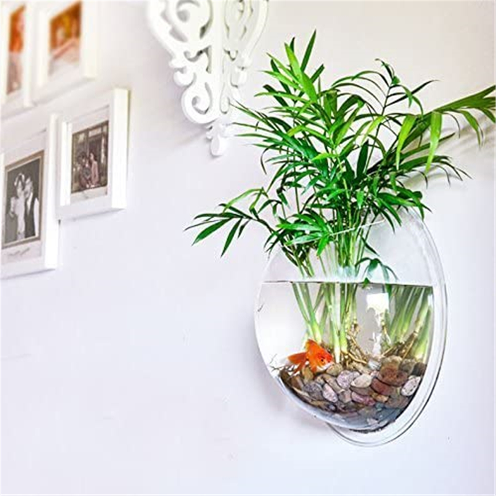 Wall Mounted Top Grade Small Fish Tank Aquariums With Accessories Fiberglass Betta  Fish Tank For Sale