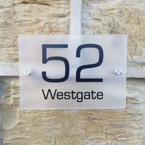 custom floating modern hotel office home welcom address signs door number decorative plates Acrylic House Number Sign Plaque
