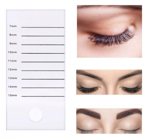 cosmetic extension box tweezer eyelashes strips tray storage case display stand rack clear acrylic eyelash organizer holder