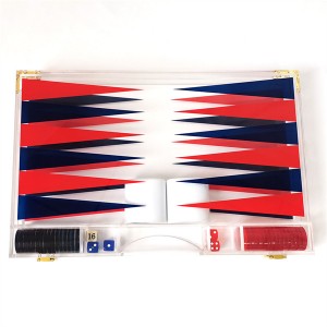 Lucite Backgammon Game Set Custom Color Acrylic Backgammon Game Board