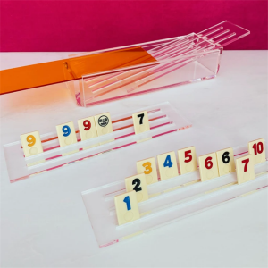 custom higgs sublimation blank tables dominos cases big double six black acrylic domino game set