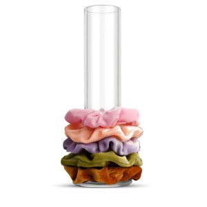 Clear Perspex Women or Girls Hair Scrunchies Display Holder Acrylic Jewelry Bracelet Watch Displays Stand