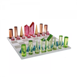 The beauty and versatility of acrylic checkers and chessboards