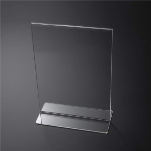 Acrylic menu holder