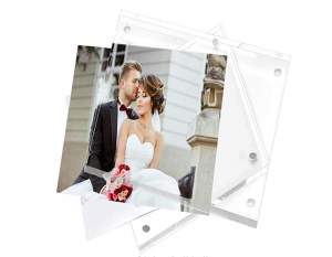 Acrylic photo frame